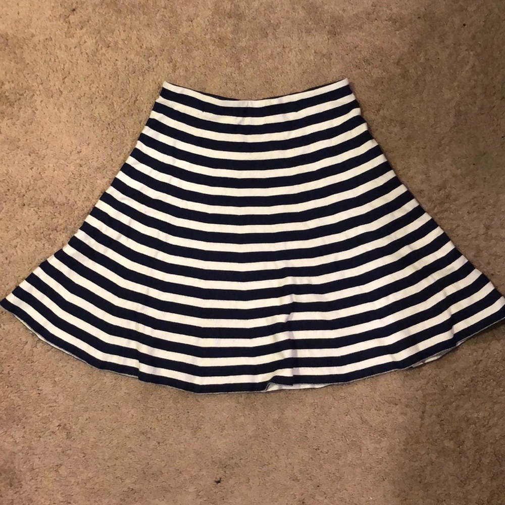 Knit skater skirt